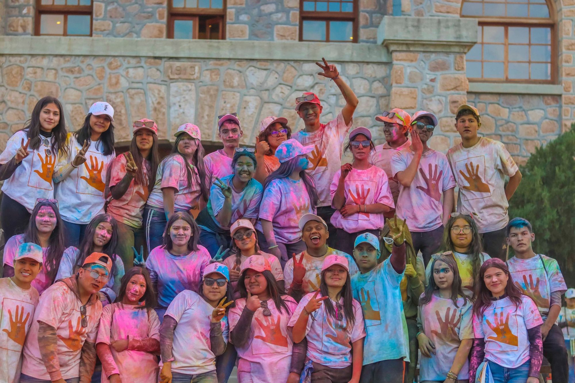 Realiza Grupo México la carrera de colores en la comunidad de Nacozari