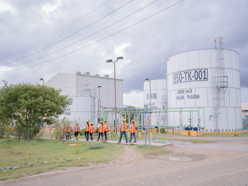 La Compañía Minera Cuzcatlán abrió sus puertas a los medios de